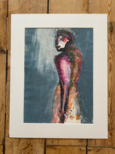 Load image into Gallery viewer, &#39;inner confidence&#39; mixed media painting framed or mounted
