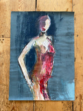 Load image into Gallery viewer, &#39;expect&#39; mixed media original painting mounted or framed
