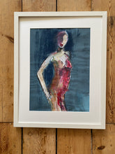 Load image into Gallery viewer, &#39;expect&#39; mixed media original painting mounted or framed
